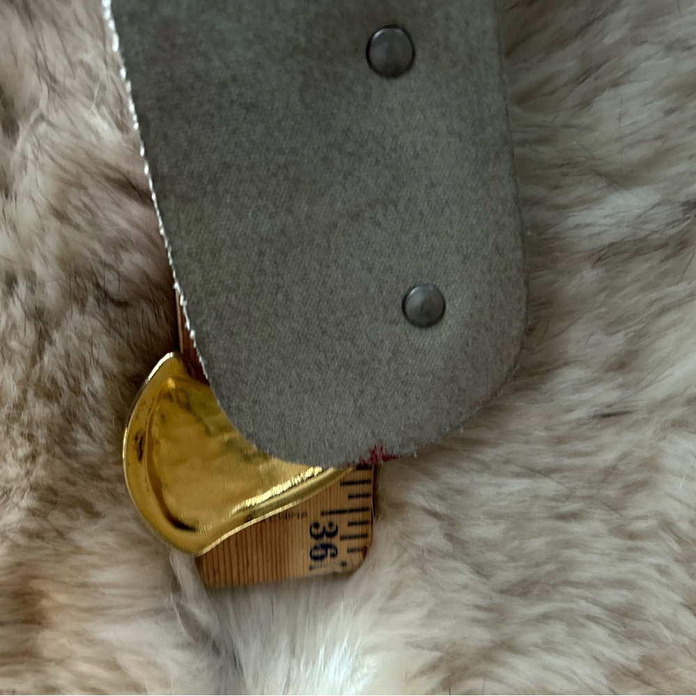 Vintage leather belt - Picture 11 of 14